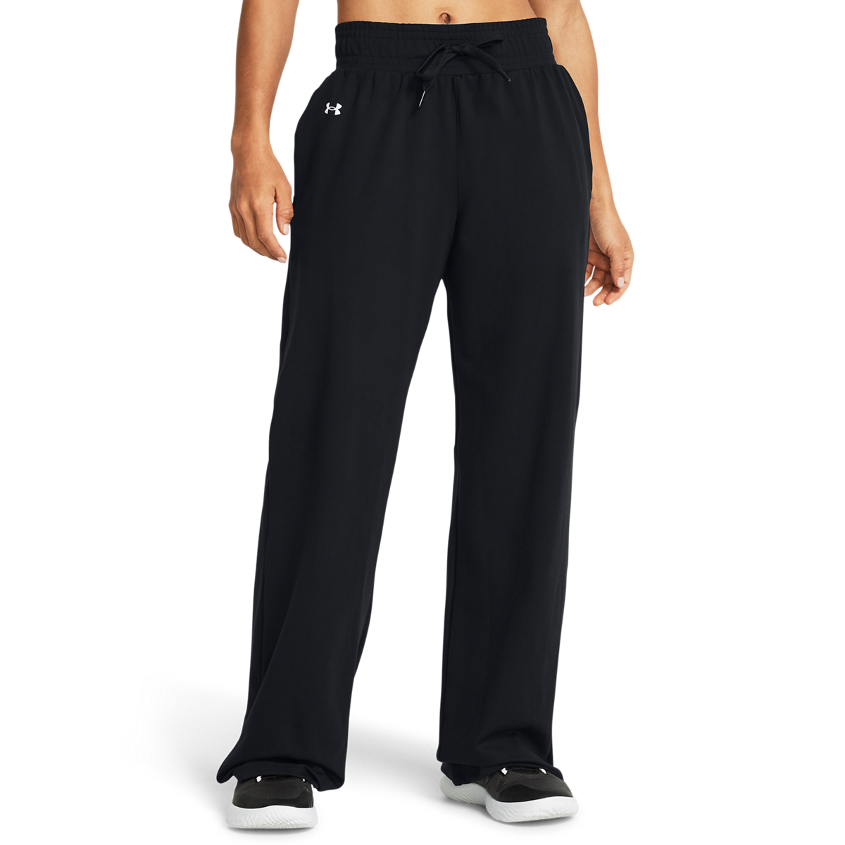 Motion Open Hem Bukser Sort