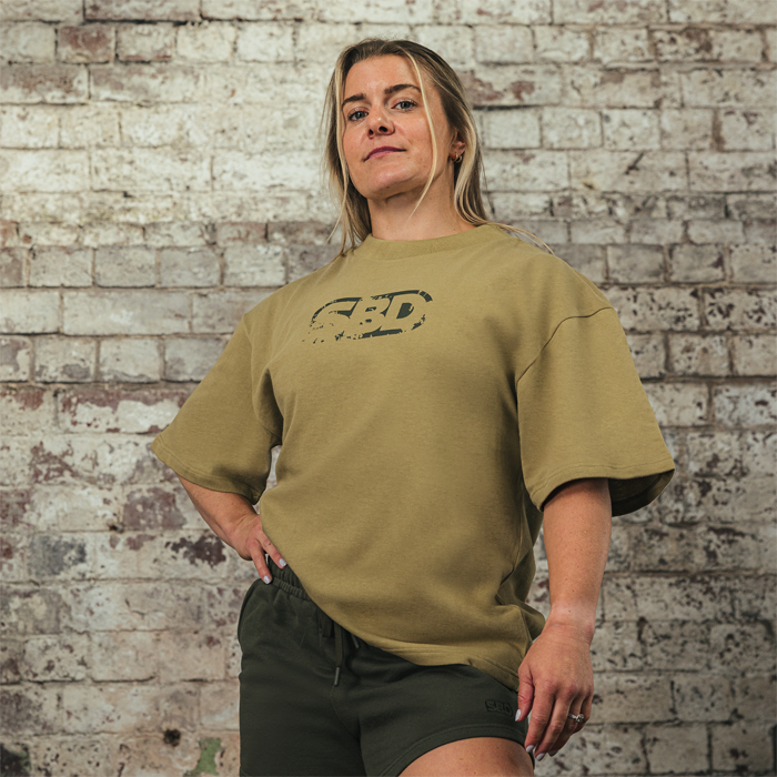 Resolve Oversized T-skjorte Unisex Sand