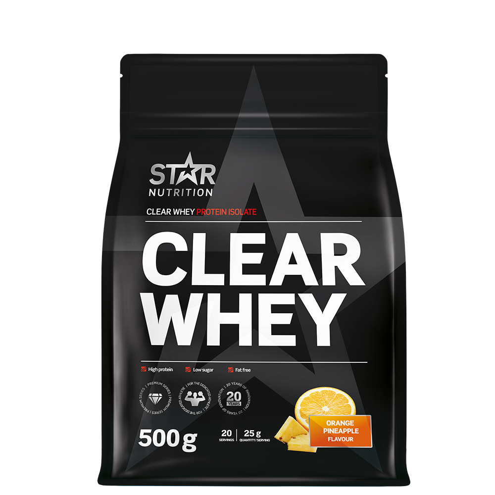 Clear Whey Myseprotein 500 g