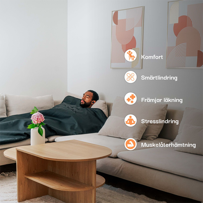 Infrar&oslash;d Premium Badstufilt