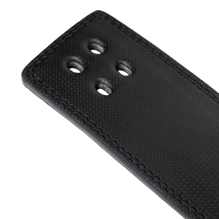 Carbon Leather L&oslash;ftebelte Sort 10 cm