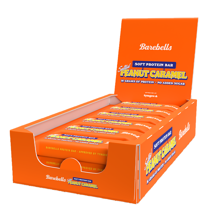 12 x Barebells Proteinbar 55 g Soft Salted Peanut Caramel