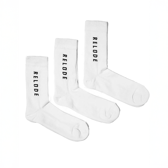 Training Socks 3‑pakning Hvit