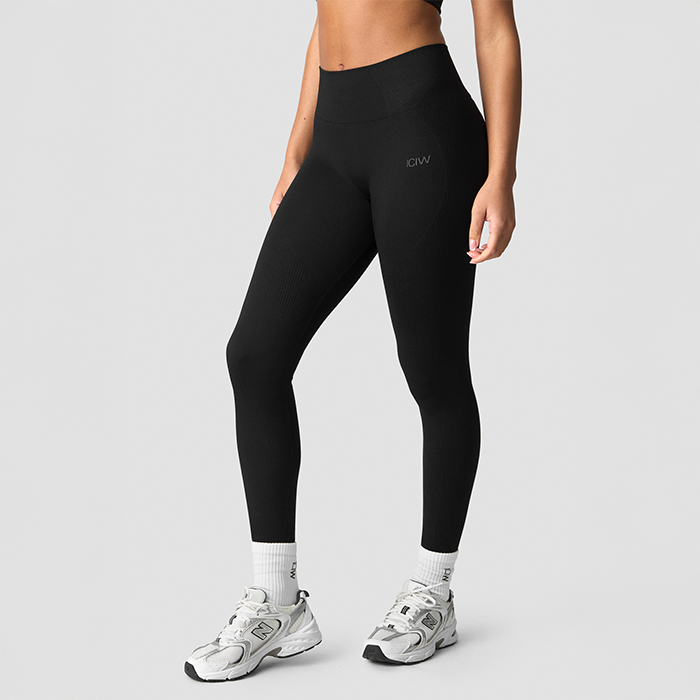 Scrunch treningstights Svart