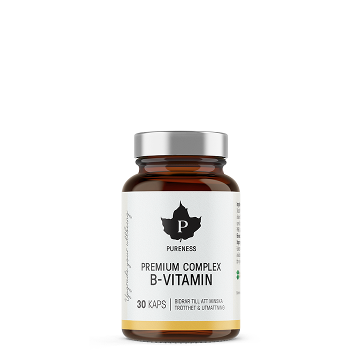 Premium Complex B-Vitamin, 30 kapsler