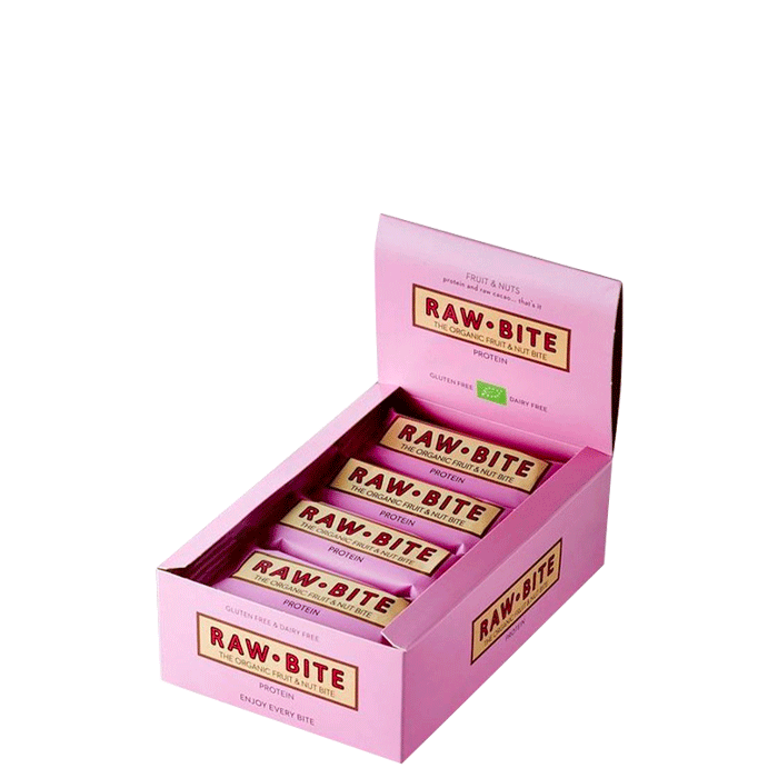 12 x Frukt & N&oslash;ttbar 50 g protein_neutral