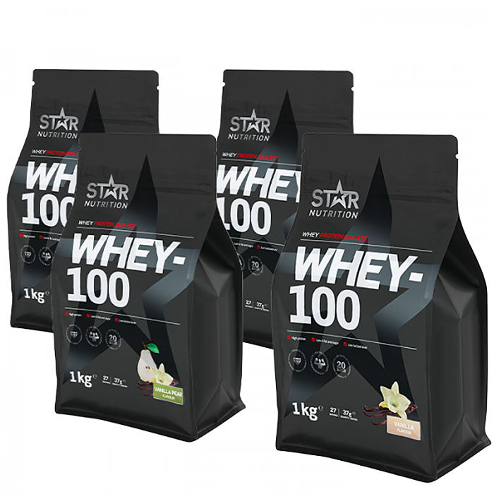 Bilde av Whey-100 Mix&match 4x1 Kg