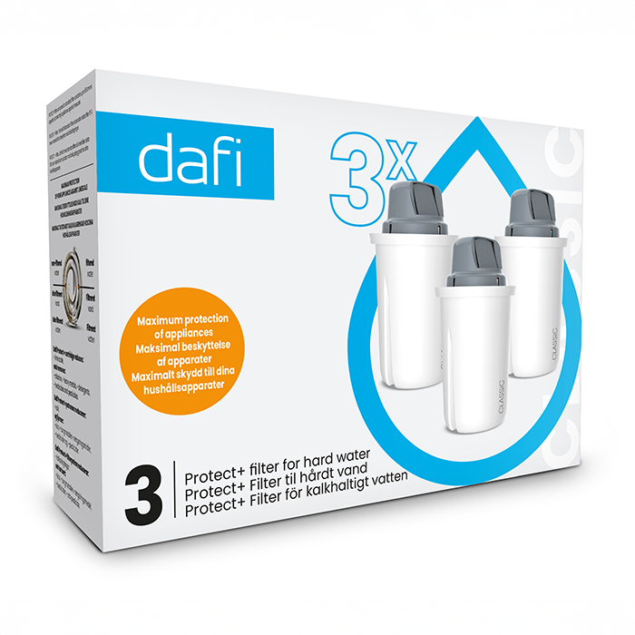3-pakning filterpatroner Protect +