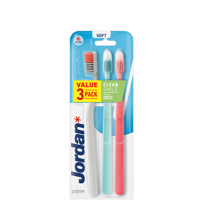 Bilde av Jordan Clean Smile Soft 3-pack