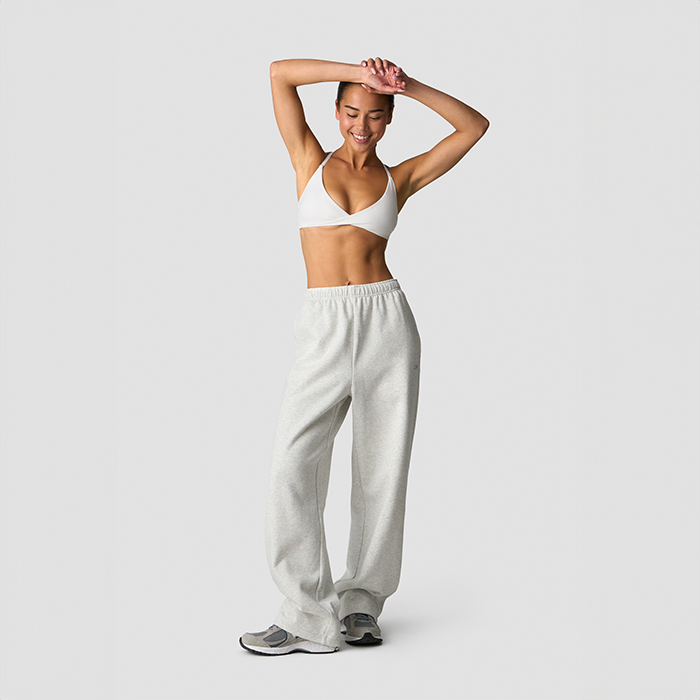 Everyday Straight Leg Sweatpants Hvit