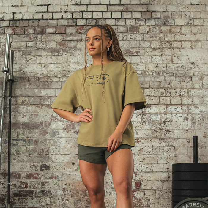 Resolve Oversized T-skjorte Unisex Sand