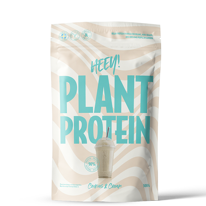 Vegansk Protein Cookies & Cream 500 g