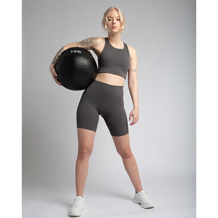Studio Sports Bra, Graphite Grey