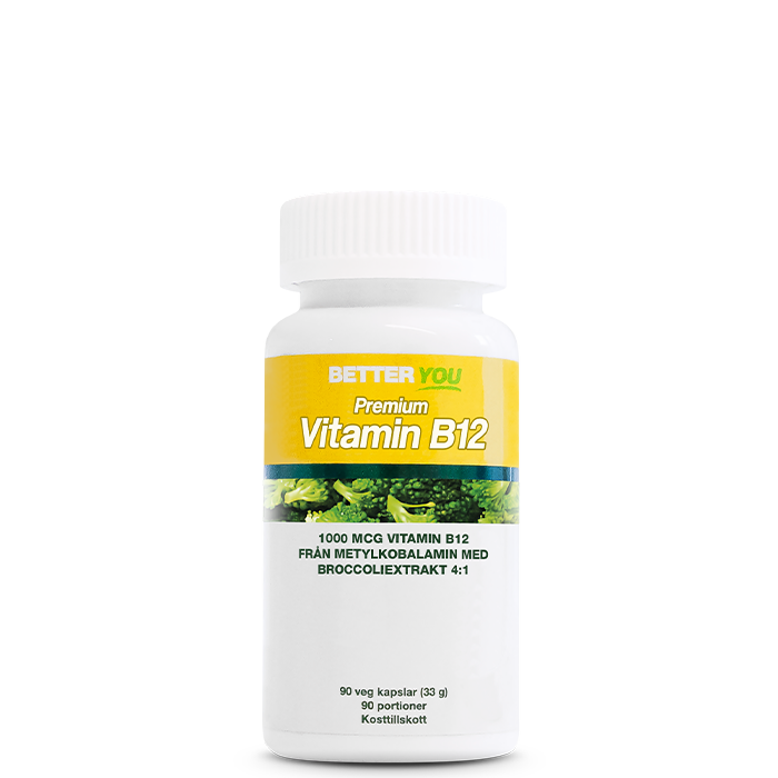 Premium Vitamin B12, 90 kapsler