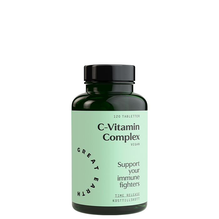 C-vitamin Kompleks Vegansk 120 tabletter