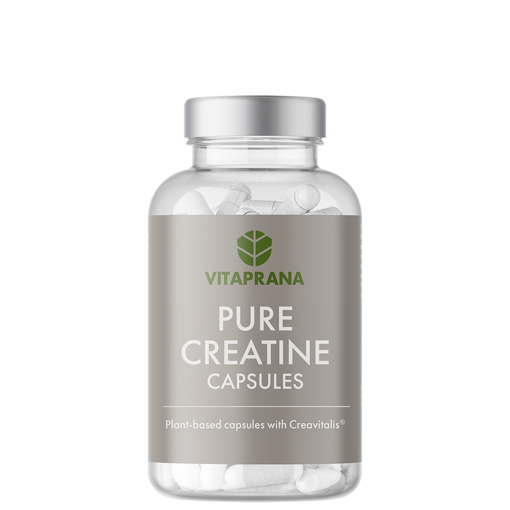 Pure Creatine Kreatin Monohydrat Kapsler 100 stk