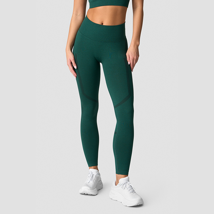 Rush Seamless Tights Mørkgrønn