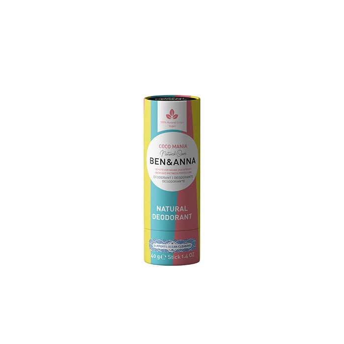 Ben&Anna Natural Soda Deodorant natural deodorant based on soda cardboard stick Persian Lime 40g