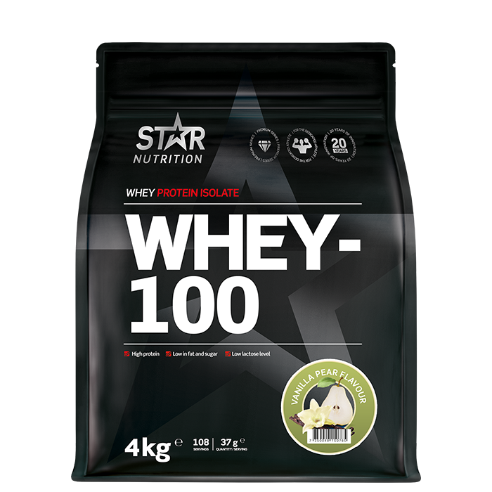 Whey-100 Myseprotein 4 kg