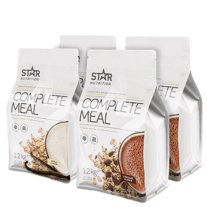 4 x Complete Meal Måltidserstatning 1,2 kg