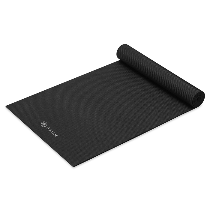 Yogamatte Svart 4 mm