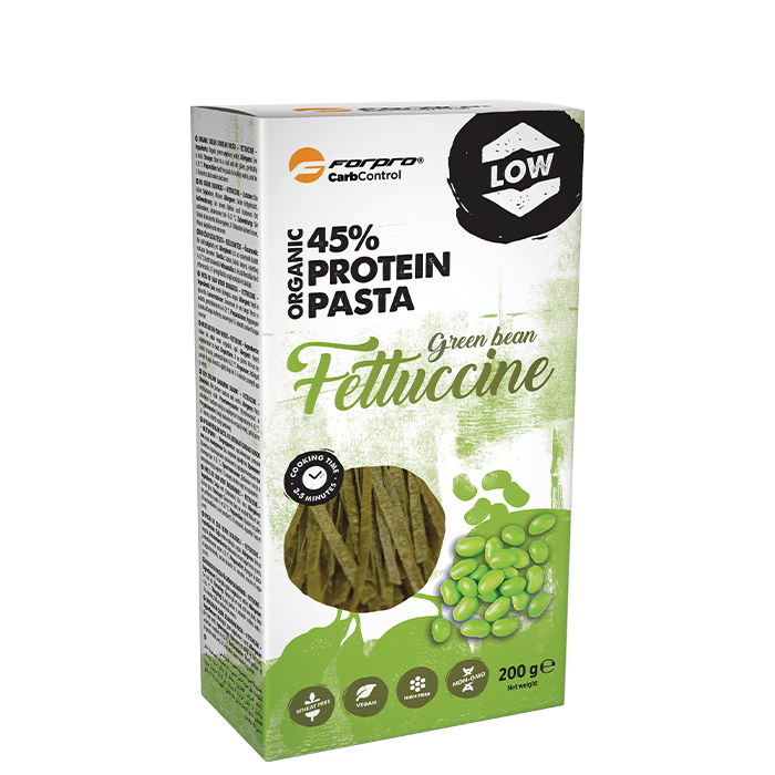 Protein Pasta Fettuccine Grønne Soyabønner 200 g