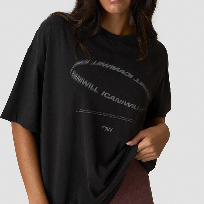 Everyday Oversized T-skjorte Svart