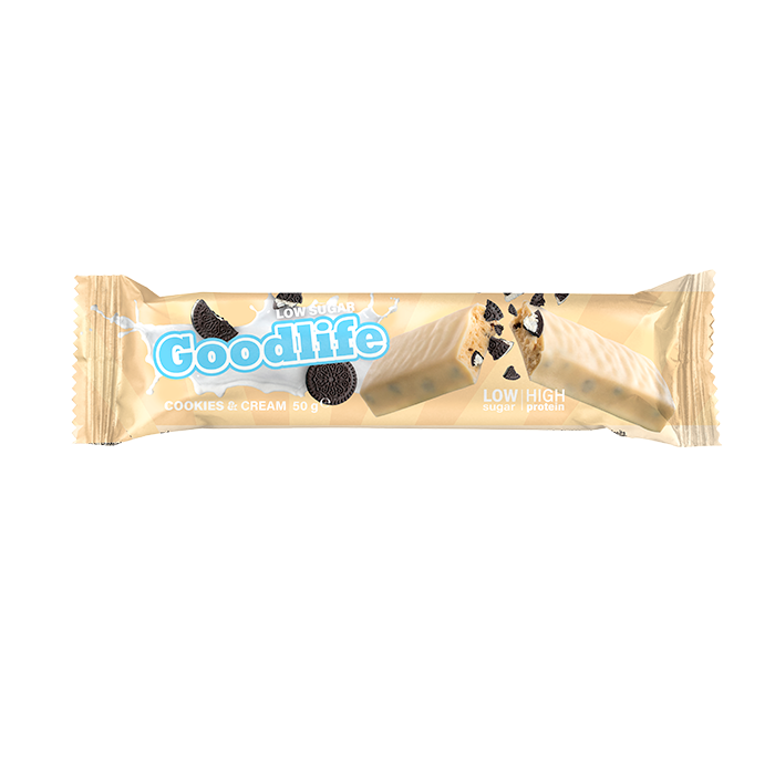 Goodlife Low Sugar, 50 g, Cookies & Cream