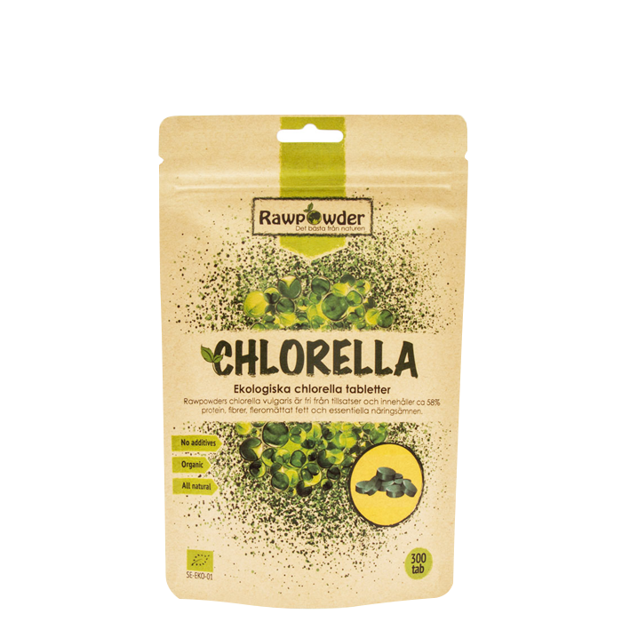 Bilde av Økologiske Chlorella Tabletter 300 St