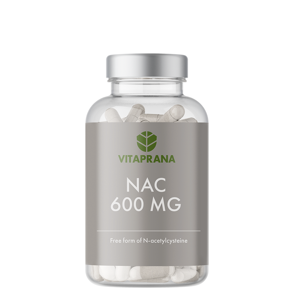 NAC 600 mg 100 kapsler