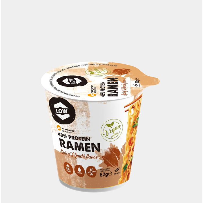 48 % Protein Ramen Spicy Kimchi 62 g Spicy Kimchi