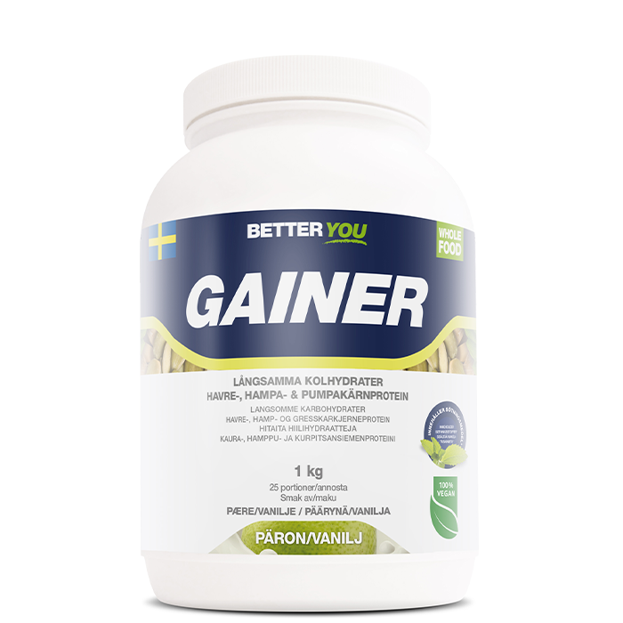 Bilde av Whole Food Gainer Pære/Vanilje 1 kg