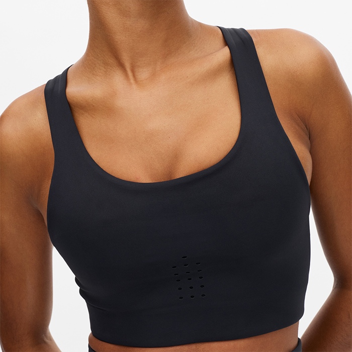 Weightless Sports‑BH Justerbar Svart
