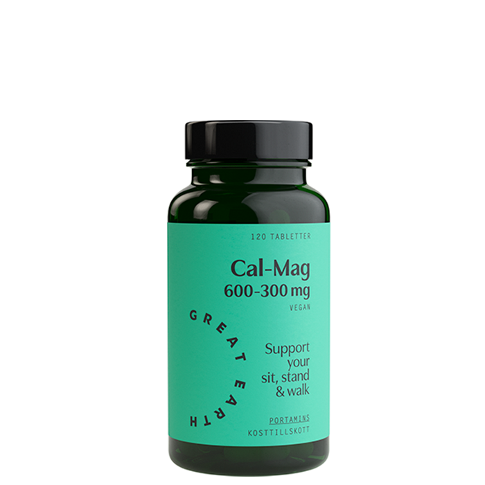 Kalsium Magnesium 600/300 mg 120 tabletter