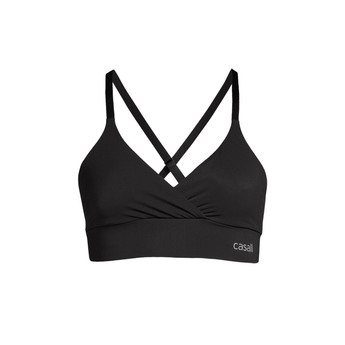 Wrap Sport-BH Svart