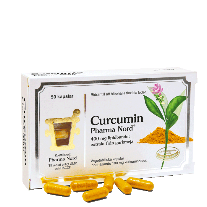 Curcumin - 50 Kapslar