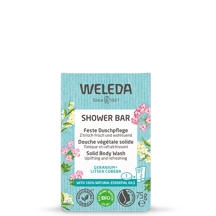 Weleda Shower Bar Geranium 75 g