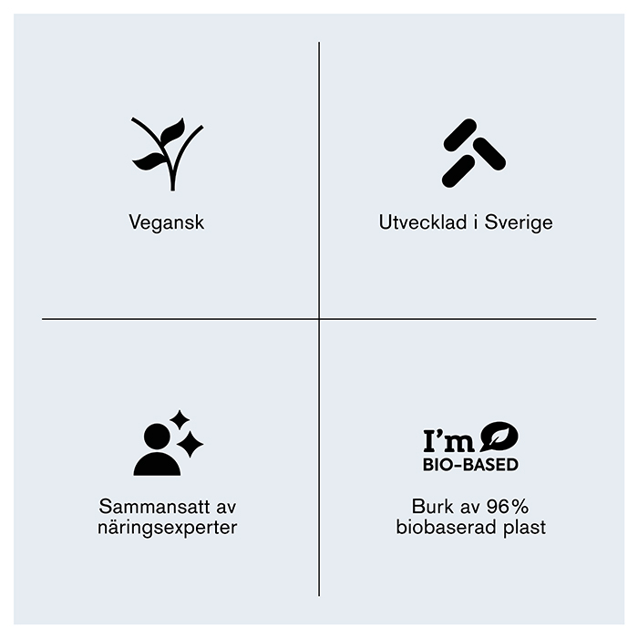 Taurin 500 mg 90 vegetabilske kapsler