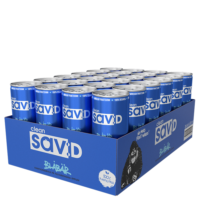 24 x Clean sav:D, 330 ml