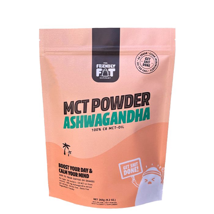 Bilde av C8 Mct-pulver Ashwagandha 260 G