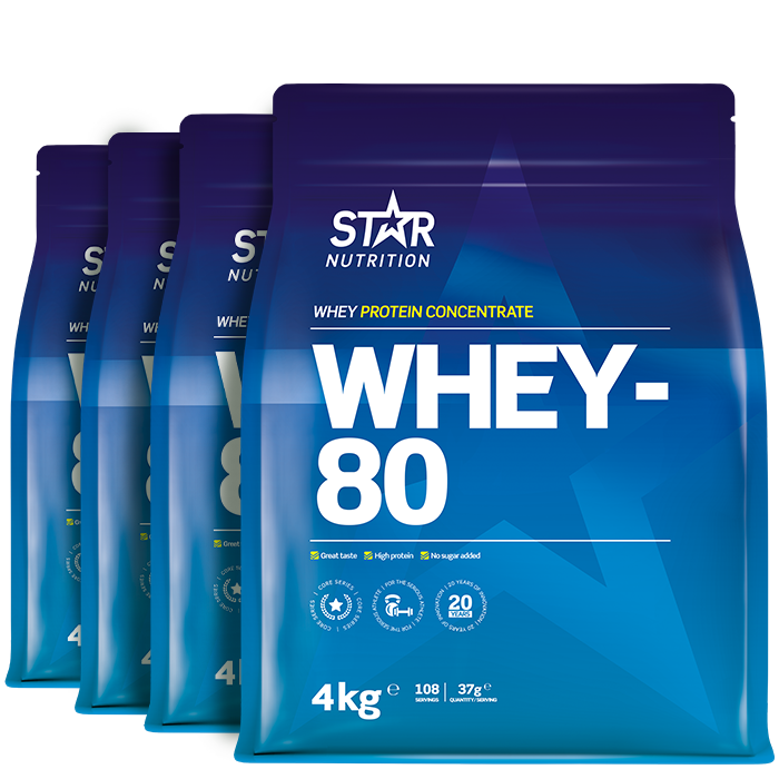 BIGBUY Whey-80 Myseprotein 16 kg