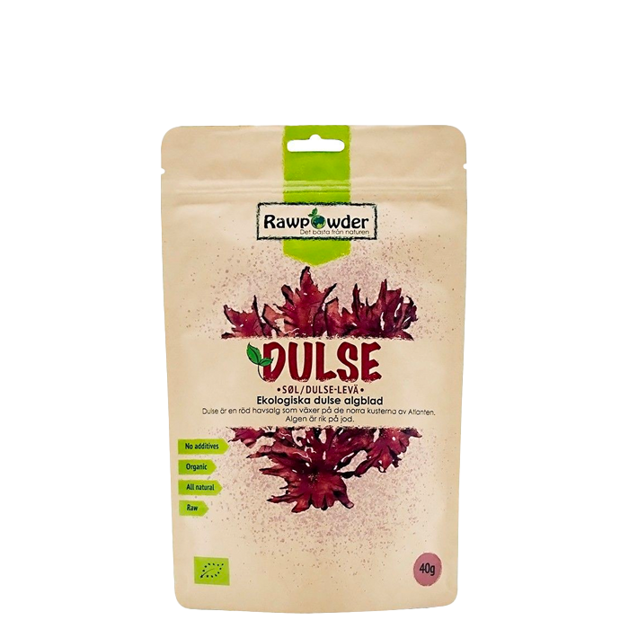 Bilde av Økologisk Dulse Algeblader Raw 40 G