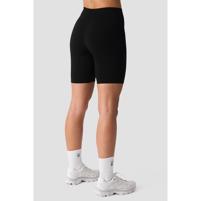Smooth Seamless Biker Shorts Svart
