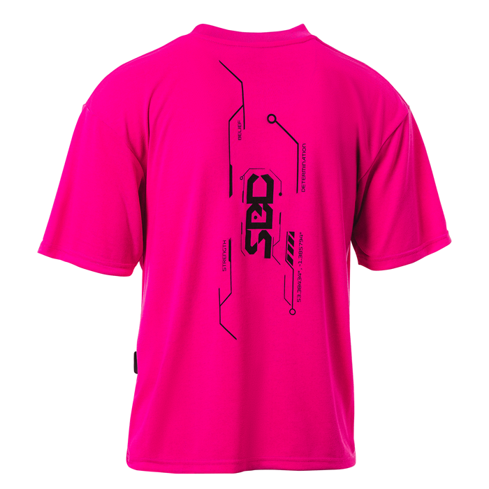 Nova Oversized T‑skjorte Unisex Rosa
