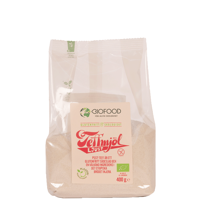 Teffmel lyst 400 g