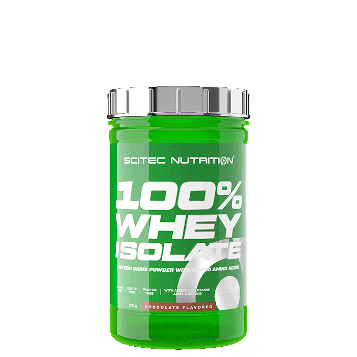 100% Whey Isolate Myseprotein 700 g chocolate