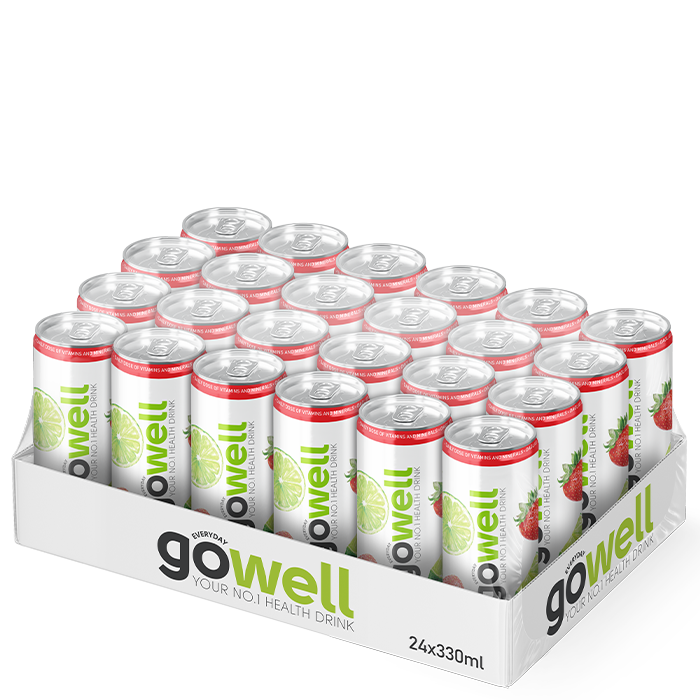 24 x GoWell Funksjonsdrikk Brett 33 cl
