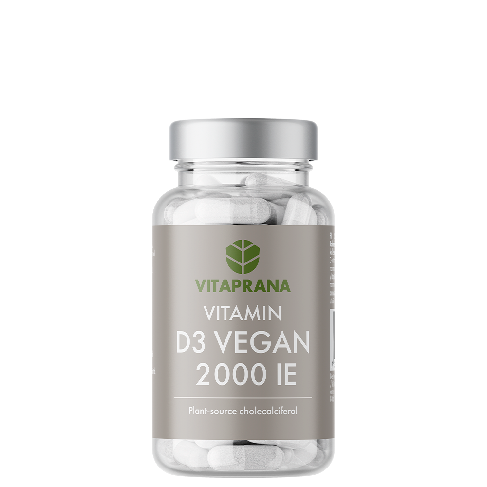 Vitamin D3 Vegan 2000 IE 110 kapsler