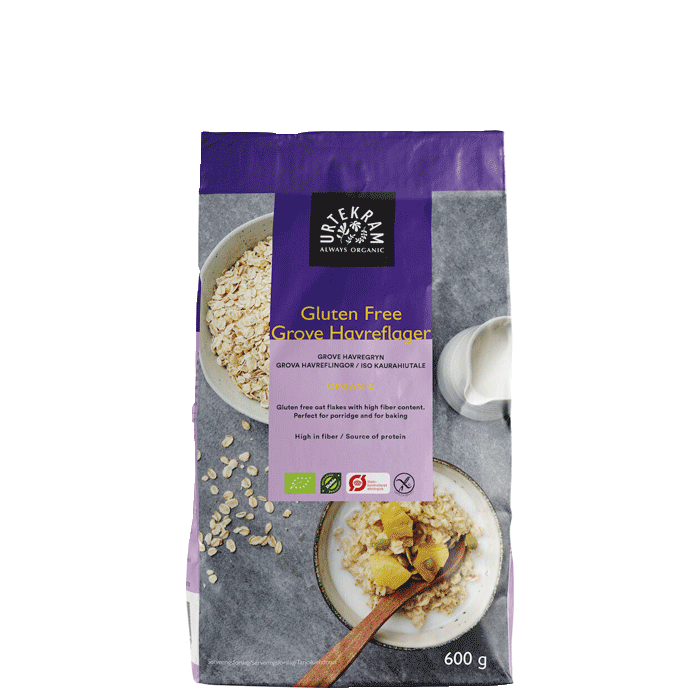 Grove Havreflak Glutenfri 600 g