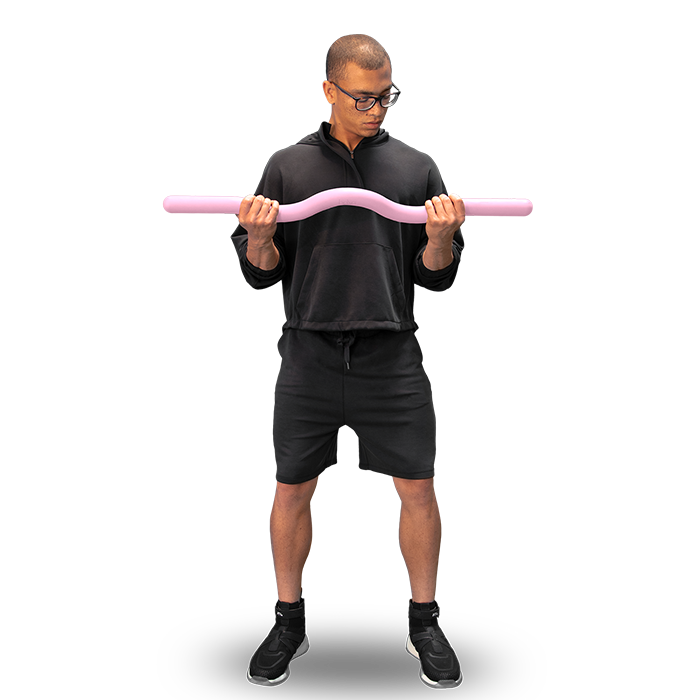 Beam Vektstang 7 kg Rosa